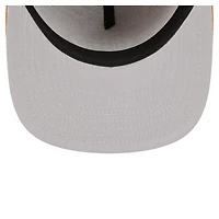 Casquette ajustée A-Frame 59FIFTY marron des Oilers d'Edmonton pour homme de New Era