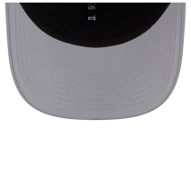 Men's New Era Gray Edmonton Oilers Sport 9SEVENTY Adjustable Hat
