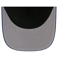 Casquette ajustable New Era orange/bleu royal Edmonton Oilers Sock 9FORTY M-Crown A-Frame pour homme