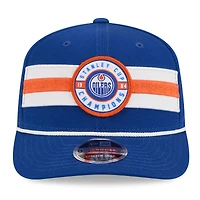 Men's New Era  Royal Edmonton Oilers 1984 Stanley Cup Champions 9SEVENTY Adjustable Hat