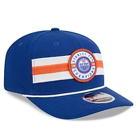 Men's New Era  Royal Edmonton Oilers 1984 Stanley Cup Champions 9SEVENTY Adjustable Hat