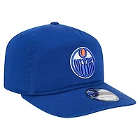Casquette ajustable New Era Royal Edmonton Oilers 19TWENTY pour homme