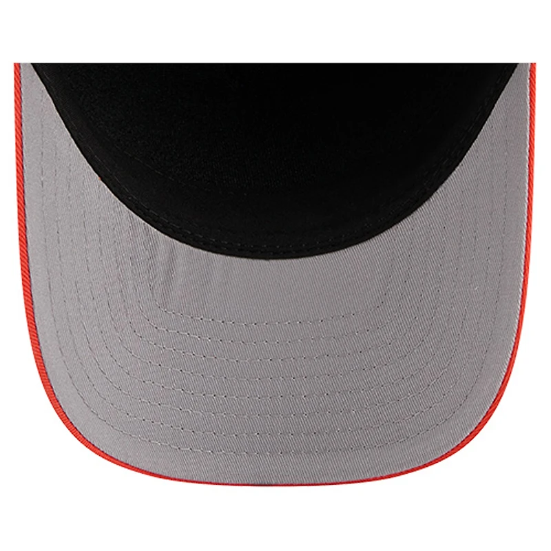 Casquette ajustable New Era Royal Edmonton Oilers 9FORTY M-Crown A-Frame pour homme