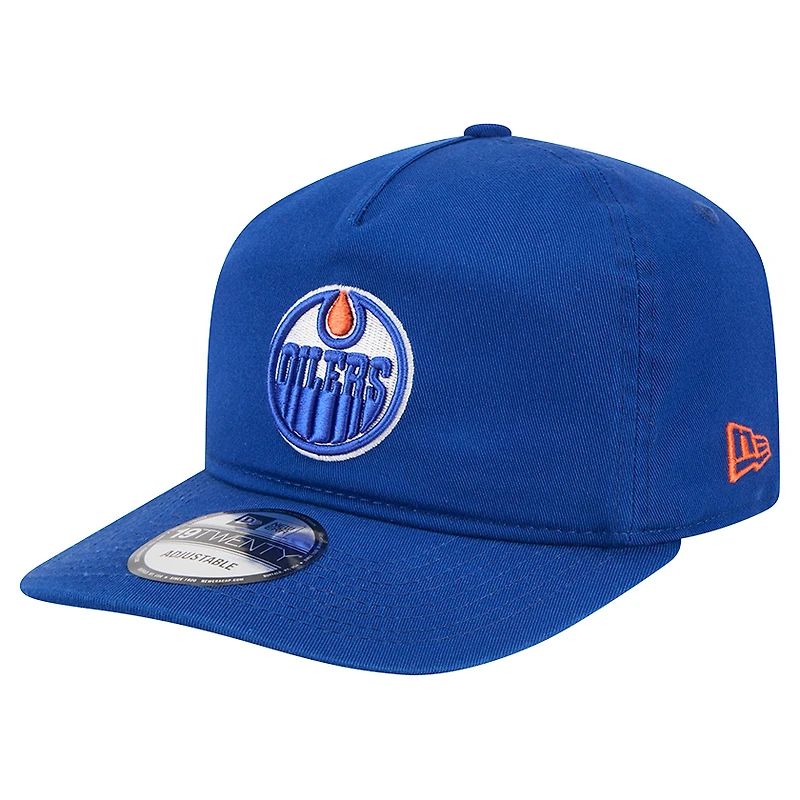 Men's New Era Royal Edmonton Oilers Quickstrike 19TWENTY Adjustable Hat