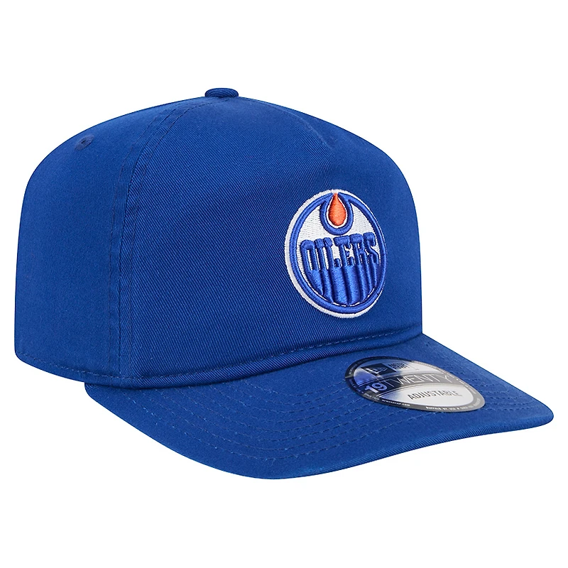 Men's New Era Royal Edmonton Oilers Quickstrike 19TWENTY Adjustable Hat