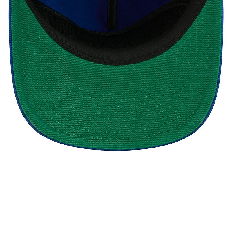 Casquette ajustable New Era Royal Edmonton Oilers Throwback Champions de la Coupe Stanley 19TWENTY pour homme