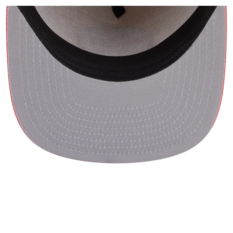 Men's New Era  Tan Edmonton Oilers Color Pack Two-Tone 9FIFTY A-Frame Snapback Hat