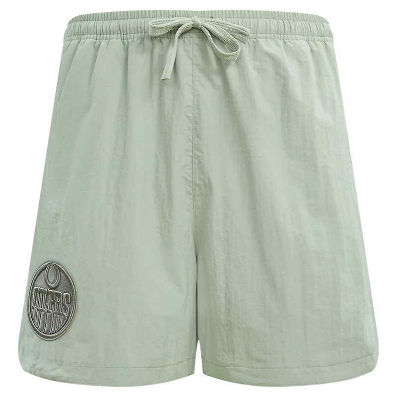 Short tissé neutre Edmonton Oilers Pro Standard pour hommes, vert