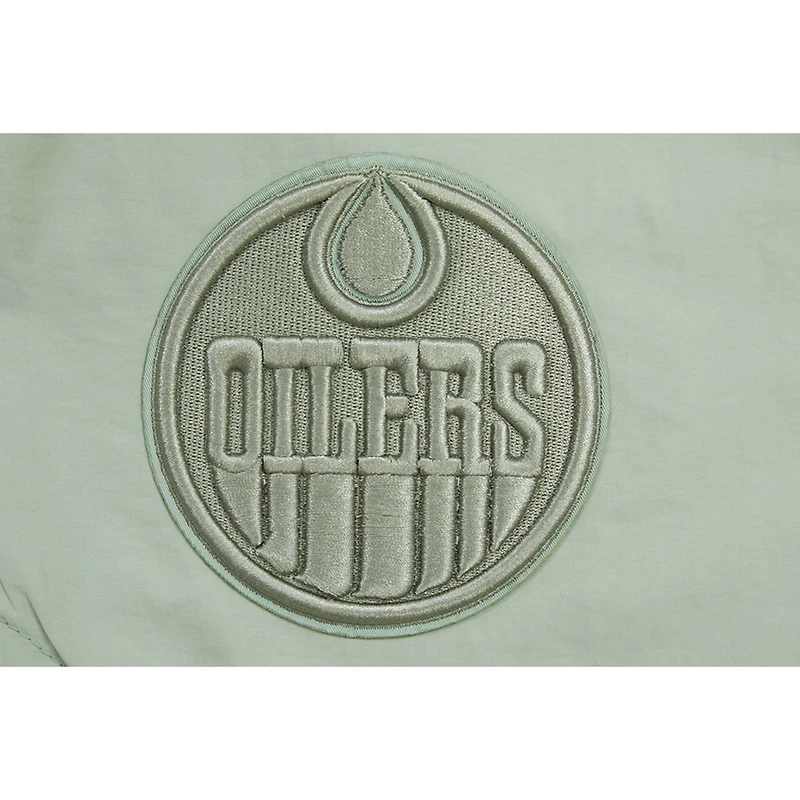 Short tissé neutre vert Pro Standard pour homme des Oilers d'Edmonton