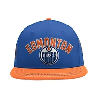 Casquette Snapback Classic Starter Royal des Oilers d'Edmonton pour homme