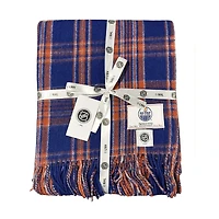 Patrick King Woollen Company Edmonton Oilers 69″x 62″ Wool Blanket
