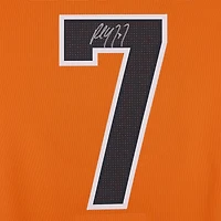 Maillot orange autographié de Paul Coffey des Oilers d'Edmonton (Adidas)