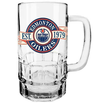 Les Oilers d'Edmonton Sports Vault 18 oz. Chope à bière