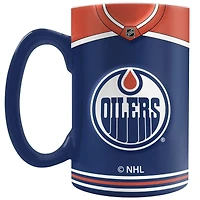 The Sports Vault Edmonton Oilers 20 oz. Jersey Sculpted Mug