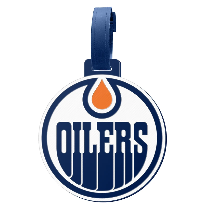 The Sports Vault Edmonton Oilers - Étiquette de bagage géante