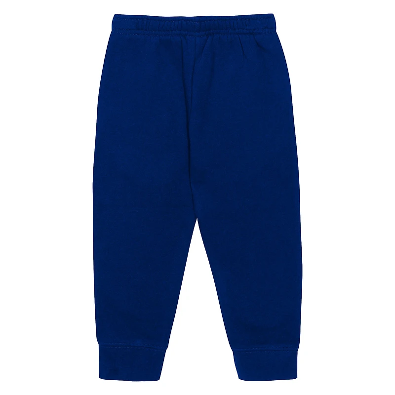 Ensemble sweat à capuche et pantalon de survêtement Chants & Cheers des Oilers d'Edmonton Royal Outerstuff pour tout-petits