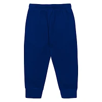 Ensemble sweat à capuche et pantalon de survêtement Chants & Cheers des Oilers d'Edmonton Royal Outerstuff pour tout-petits