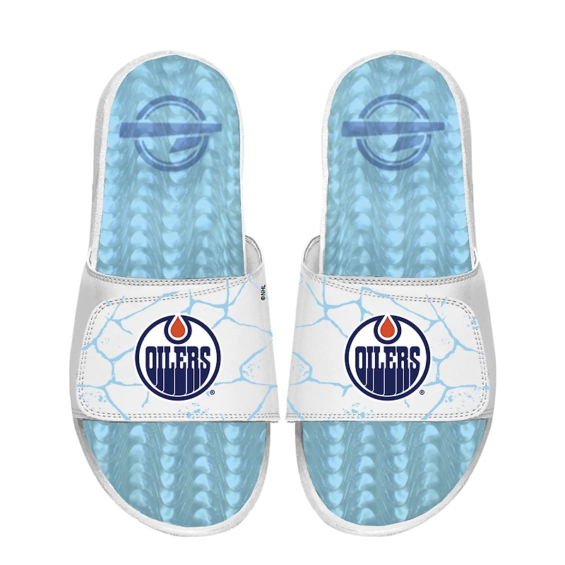 Sandales unisexes ISlide Ice Gel des Oilers d'Edmonton