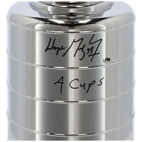 Réplique de la Coupe Stanley autographiée par Wayne Gretzky des Oilers d'Edmonton avec l'inscription « 4 Cups » - Édition limitée à 99 exemplaires - Upper Deck