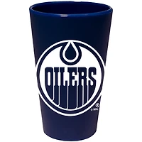 WinCraft Edmonton Oilers 16oz. Verre à bière en silicone