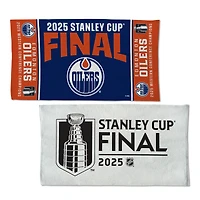 WinCraft Edmonton Oilers 2025 Western Conference Champions Locker Room 22" x 42" Double-Sided Celebration Towel
