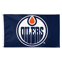 WinCraft Edmonton Oilers 3' x 5' Primary Logo Single-Sided Flag