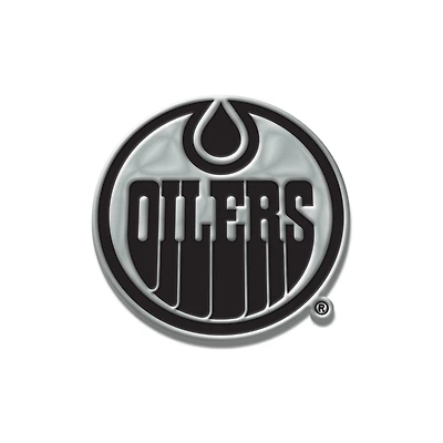 Emblème automatique chromé des Oilers d'Edmonton WinCraft