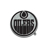 Emblème automatique chromé des Oilers d'Edmonton WinCraft