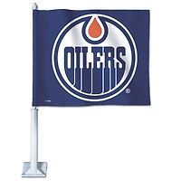 Drapeau de voiture double face WinCraft Edmonton Oilers