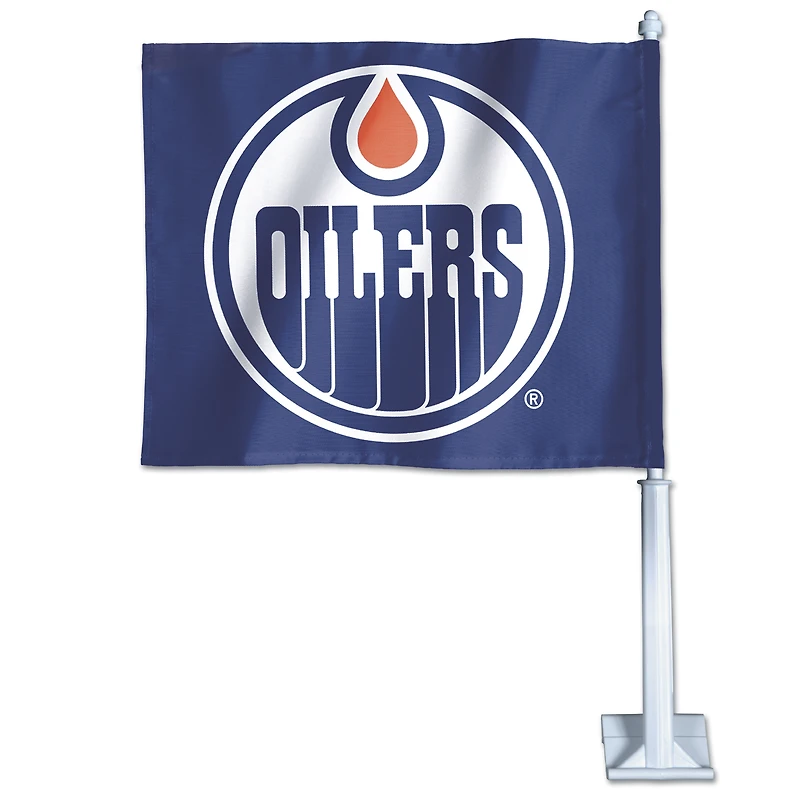 WinCraft Edmonton Oilers Double-Sided Car Flag