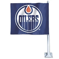 WinCraft Edmonton Oilers Double-Sided Car Flag
