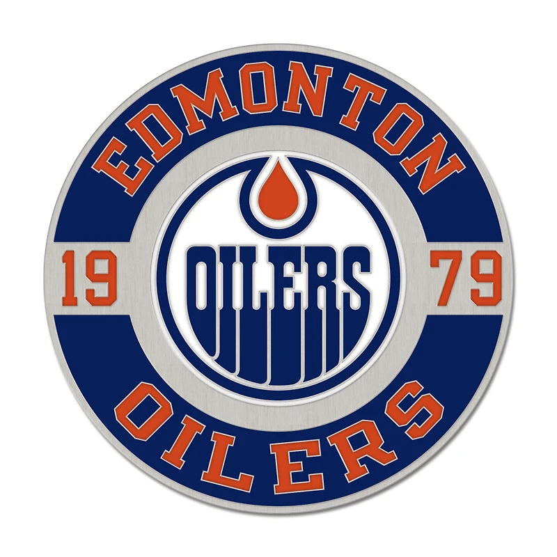 Pin de collection WinCraft des Oilers d'Edmonton