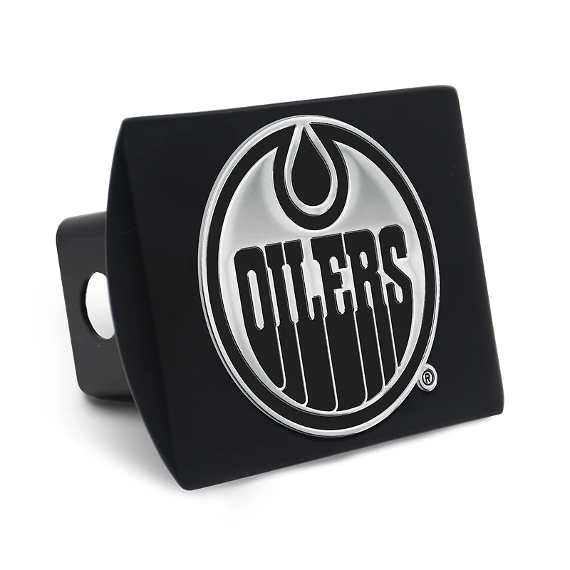 WinCraft Edmonton Oilers Premium Metal Chrome Logo Hitch Cover