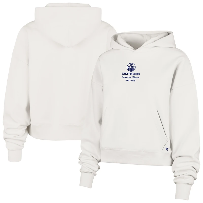 Women's '47 Sand Edmonton Oilers Anderson Foundation Hoodie