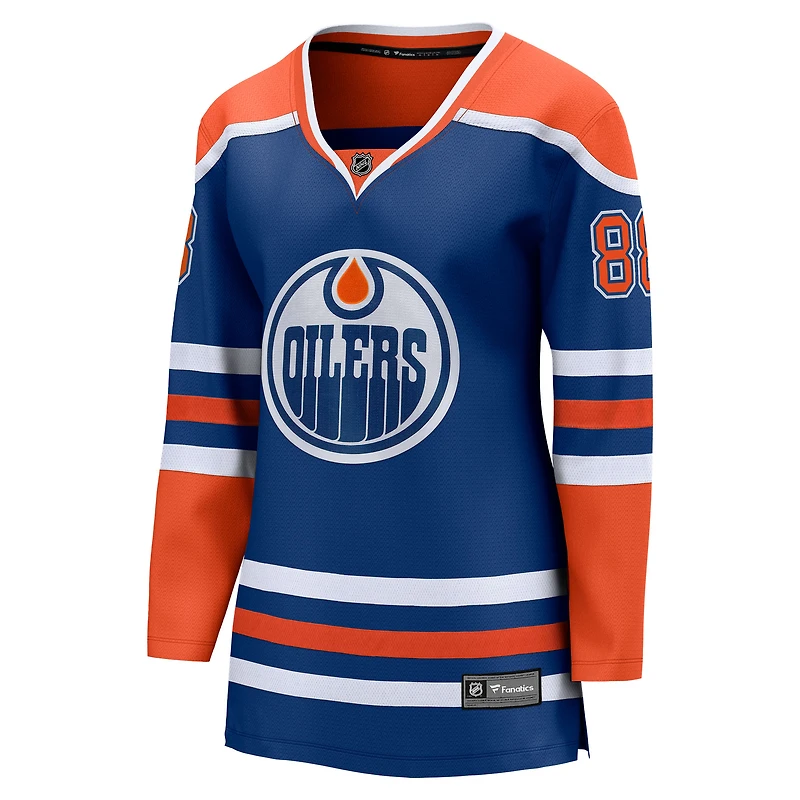 Women's Fanatics Andrew Mangiapane Royal Edmonton Oilers Home Breakaway Jersey