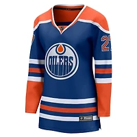 Women's Fanatics Brett Kulak Royal Edmonton Oilers Home Breakaway Player Jersey