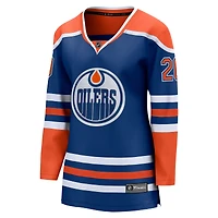 Women's Fanatics Curtis Lazar Royal Edmonton Oilers Home Breakaway Jersey