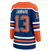 Women's Fanatics Mattias Janmark Royal Edmonton Oilers Home Breakaway Player Jersey