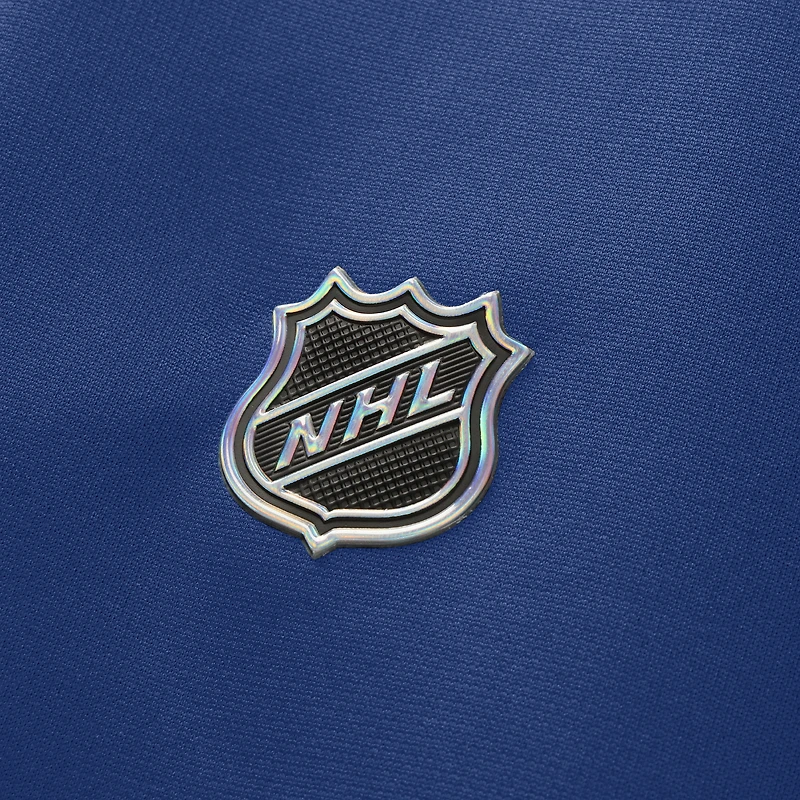 Women's Fanatics Royal Edmonton Oilers Authentic Pro Rink Raglan Full-Zip Hoodie