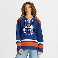 Women's Fanatics Royal Edmonton Oilers Icing Sweatshirt