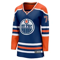 Maillot domicile des Royal Edmonton Oilers pour femmes, modèle « Breakaway » de Stuart Skinner (Fanatics).