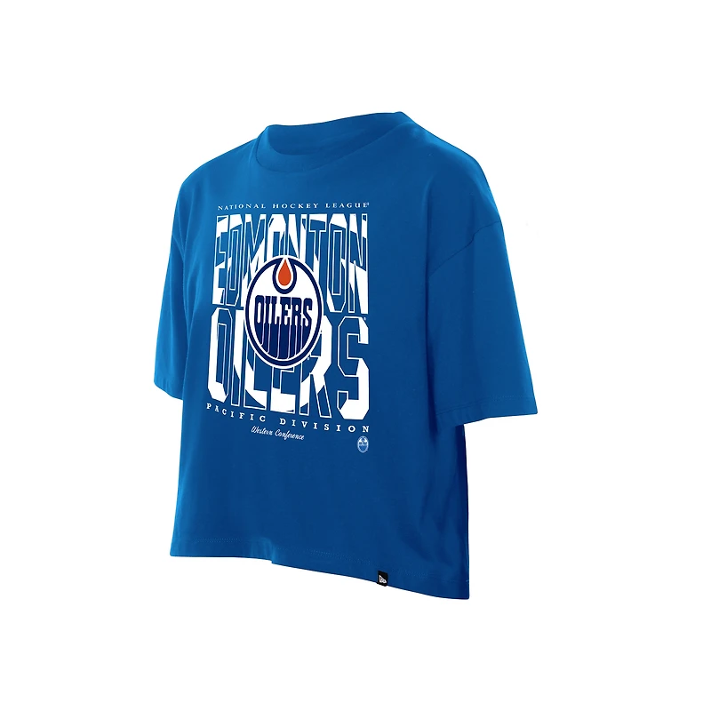 V107985 Oilers 26 NHL NWC Spring Inline W Partial Logo Boxy SST TEELADC 60784419