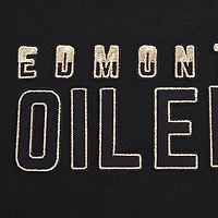 Women's Pro Standard Black Edmonton Oilers Boxy T-Shirt