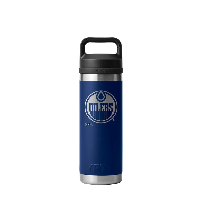 YETI Edmonton Oilers 18oz. Rambler Chug Water Bottle