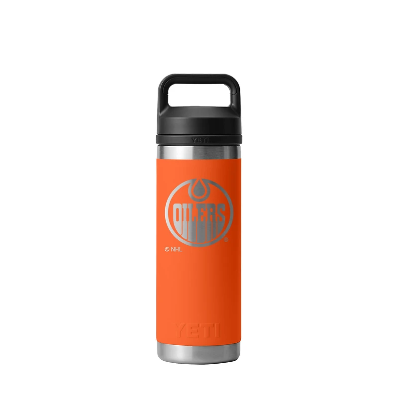 YETI Edmonton Oilers 18oz. Rambler Chug Water Bottle