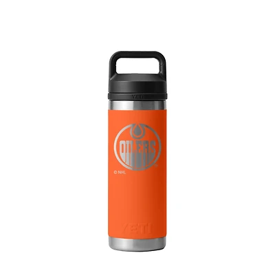 YETI Edmonton Oilers 18oz. Rambler Chug Water Bottle