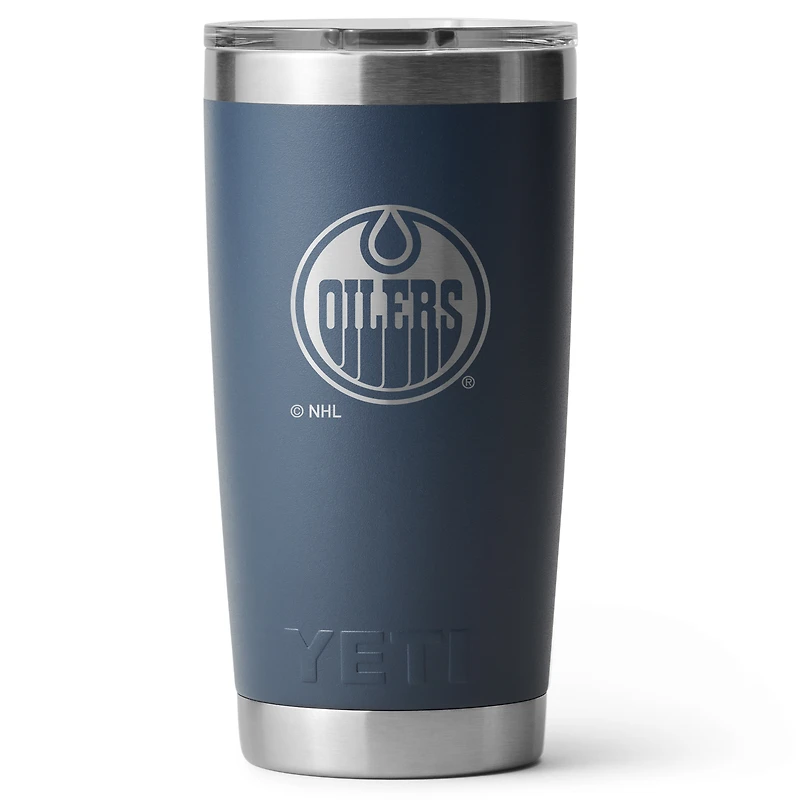 Gobelet Rambler YETI des Oilers d'Edmonton de 59 cl avec couvercle Magslider