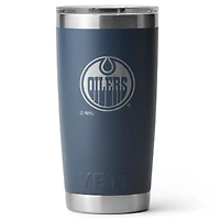 Gobelet Rambler YETI des Oilers d'Edmonton de 59 cl avec couvercle Magslider