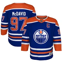 Jeunesse Connor McDavid Royal Edmonton Oilers Domicile - Maillot Premier Player