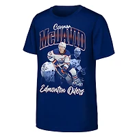 T-shirt graphique Connor McDavid des Royals d'Edmonton pour jeunes Outerstuff